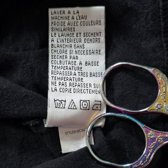 Vtg Pelle Pelle T Shirt Mens XL Black SS Skull Graphic Print Cotton Grunge Y2K - Picture 11 of 12